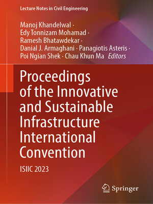 cover image of Proceedings of the Innovative and Sustainable Infrastructure International Convention